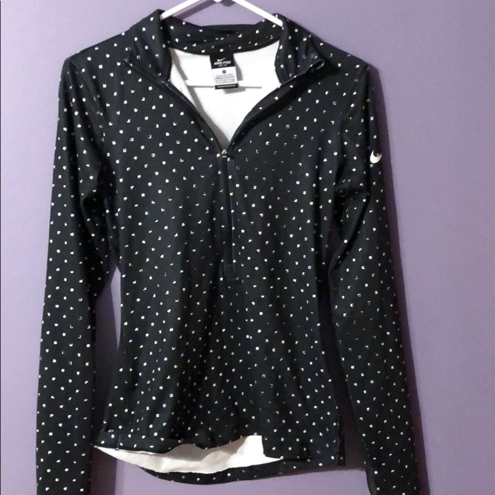 Nike pro half zip